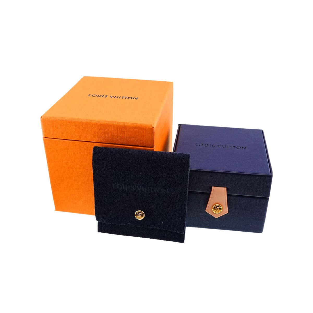 LV Diamond Ring K18 PG 750 Size48 4.5(US)