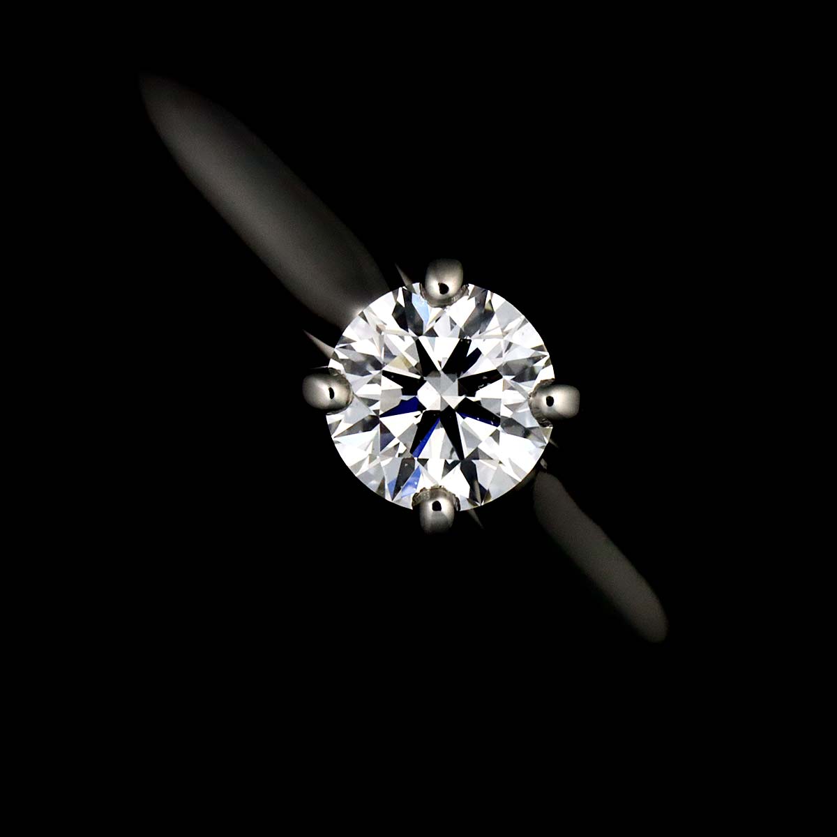 Diamond 0.25ct E/VVS1/3EX Ring Platinum Size43 2.5(US)