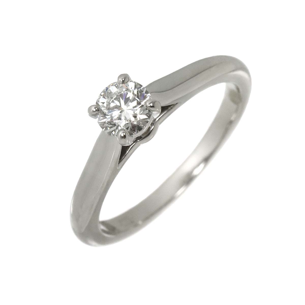 Diamond 0.25ct E/VVS1/3EX Ring Platinum Size43 2.5(US)