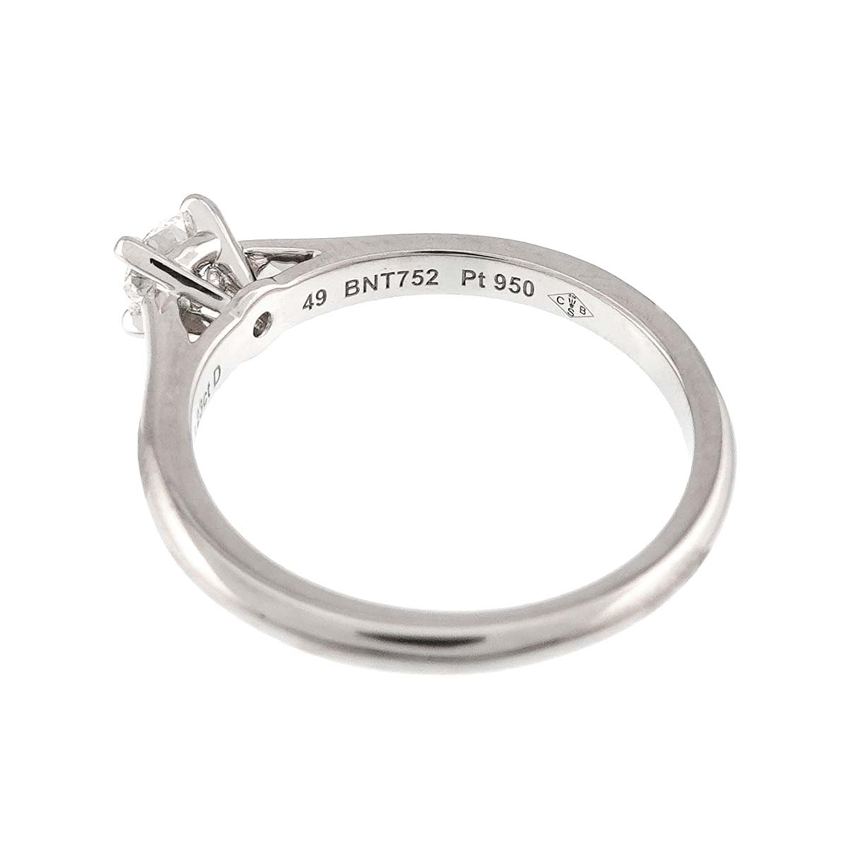 Diamond 0.23ct Ring Platinum size49 4.75-5(US)