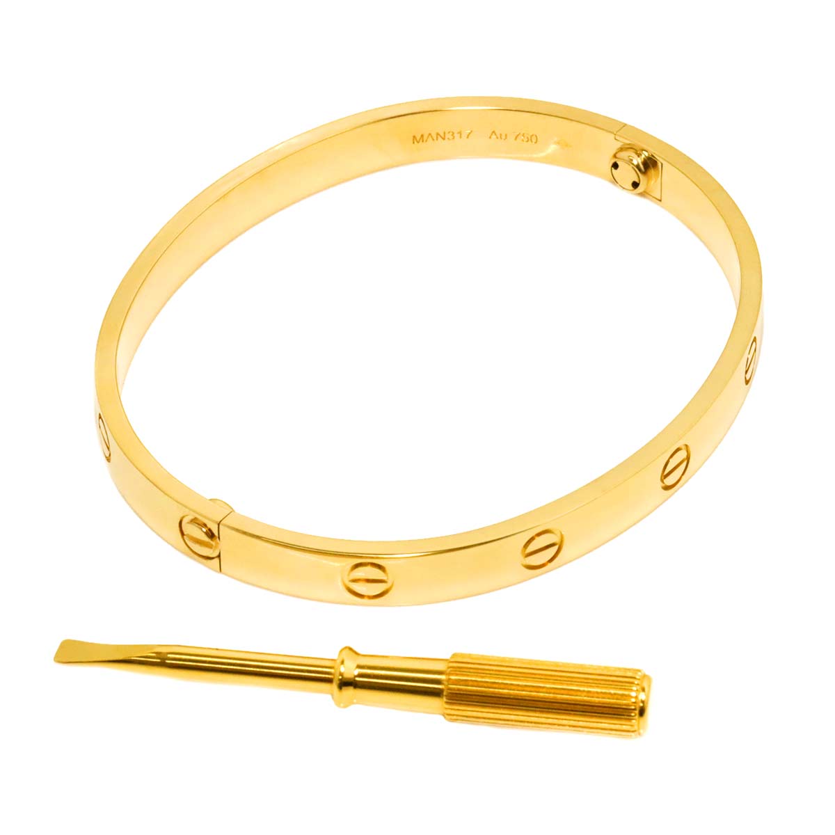 Love Bracelet 18K Yellow Gold 750 Size18