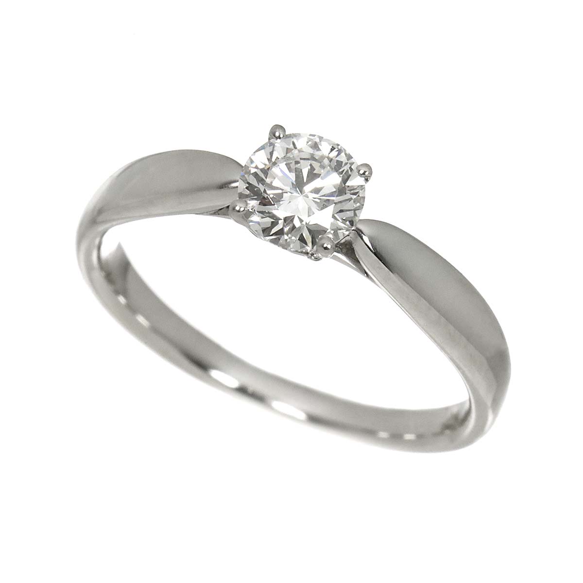 Harmony Diamond 0.42ct E/VVS1/3EX Ring Platinum Size4.5(US)