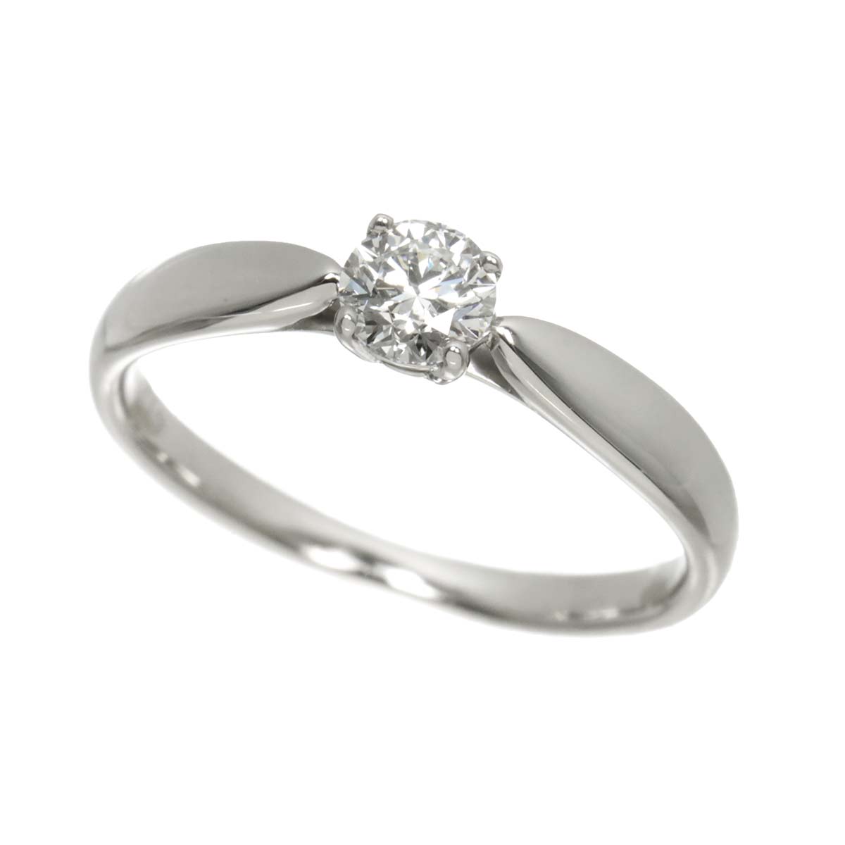 Harmony Ring Diamond 0.25ct Pt Platinum size4.5(US)