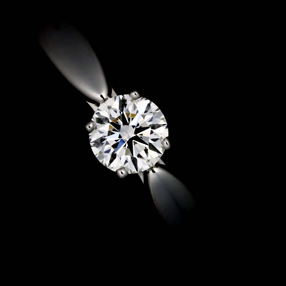 Harmony Ring Diamond 0.25ct Pt Platinum size4.5(US)
