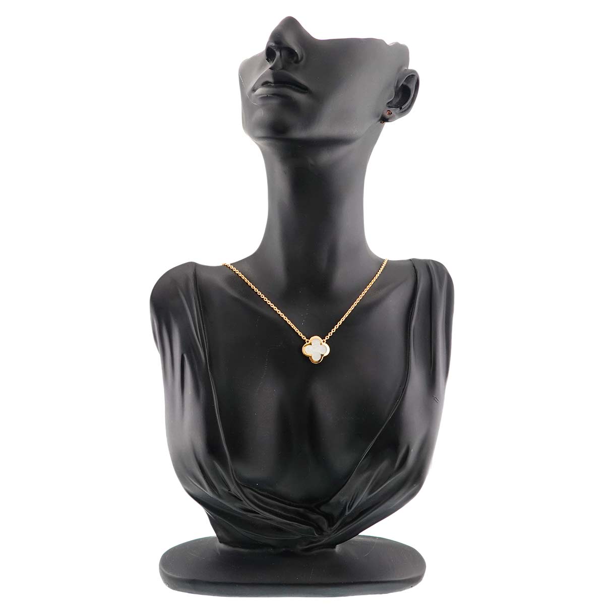 Pure Alhambra MOP Necklace 18K YG 750