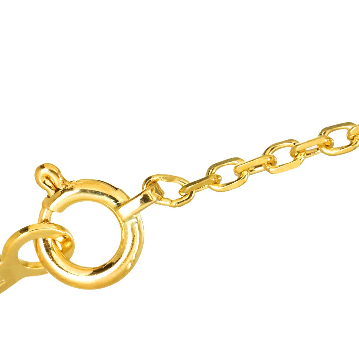 Pique Freshwater cultured pearl MOP Necklace 18K YG 750