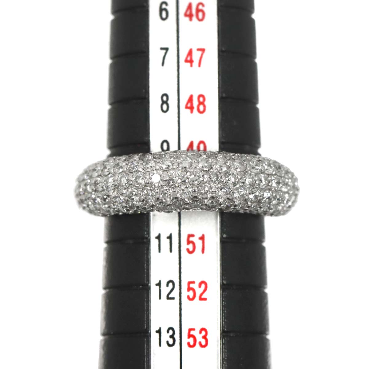 Diamond 1.70ct Ring 18K WG 750 Size5-5.25(US)