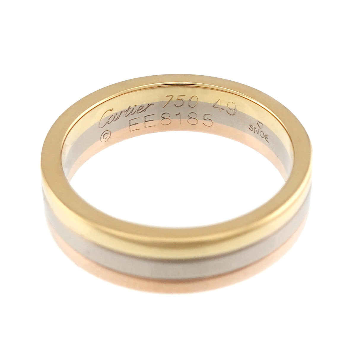 Vendome Ring 18K YG WG PG 750 size49 4.75-5(US)