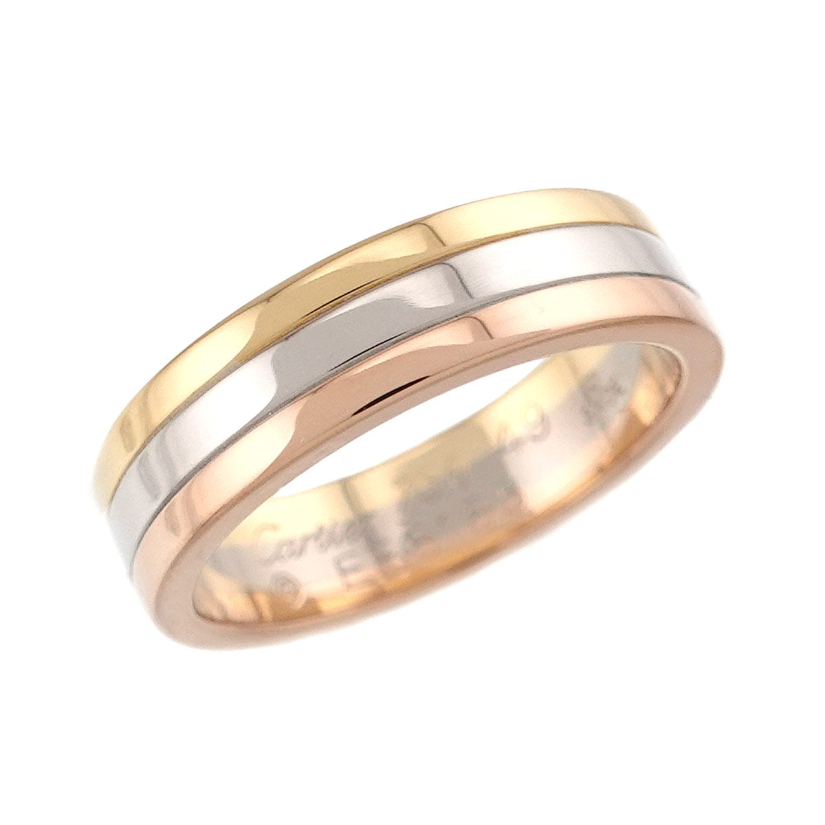 Vendome Ring 18K YG WG PG 750 size49 4.75-5(US)