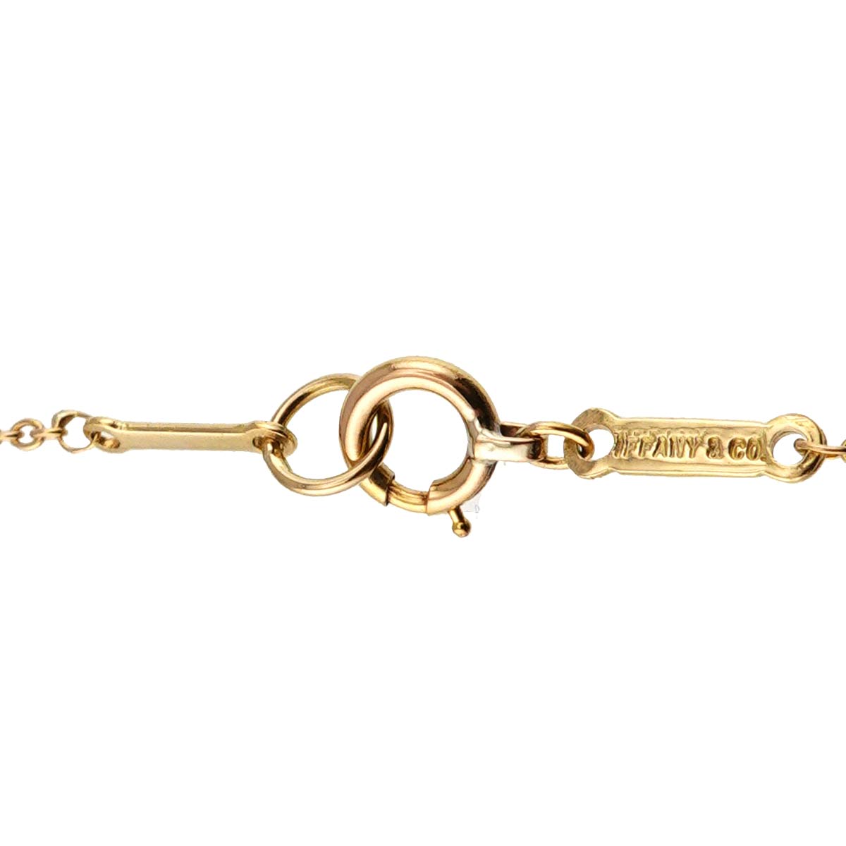 By The Yard Diamond 1P Necklace 18K Yellow Gold 750