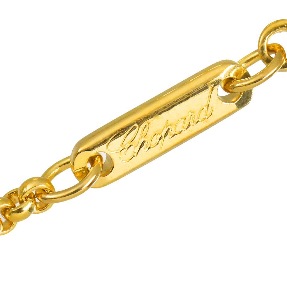 Happy Diamond Necklace 18K Yellow Gold 750