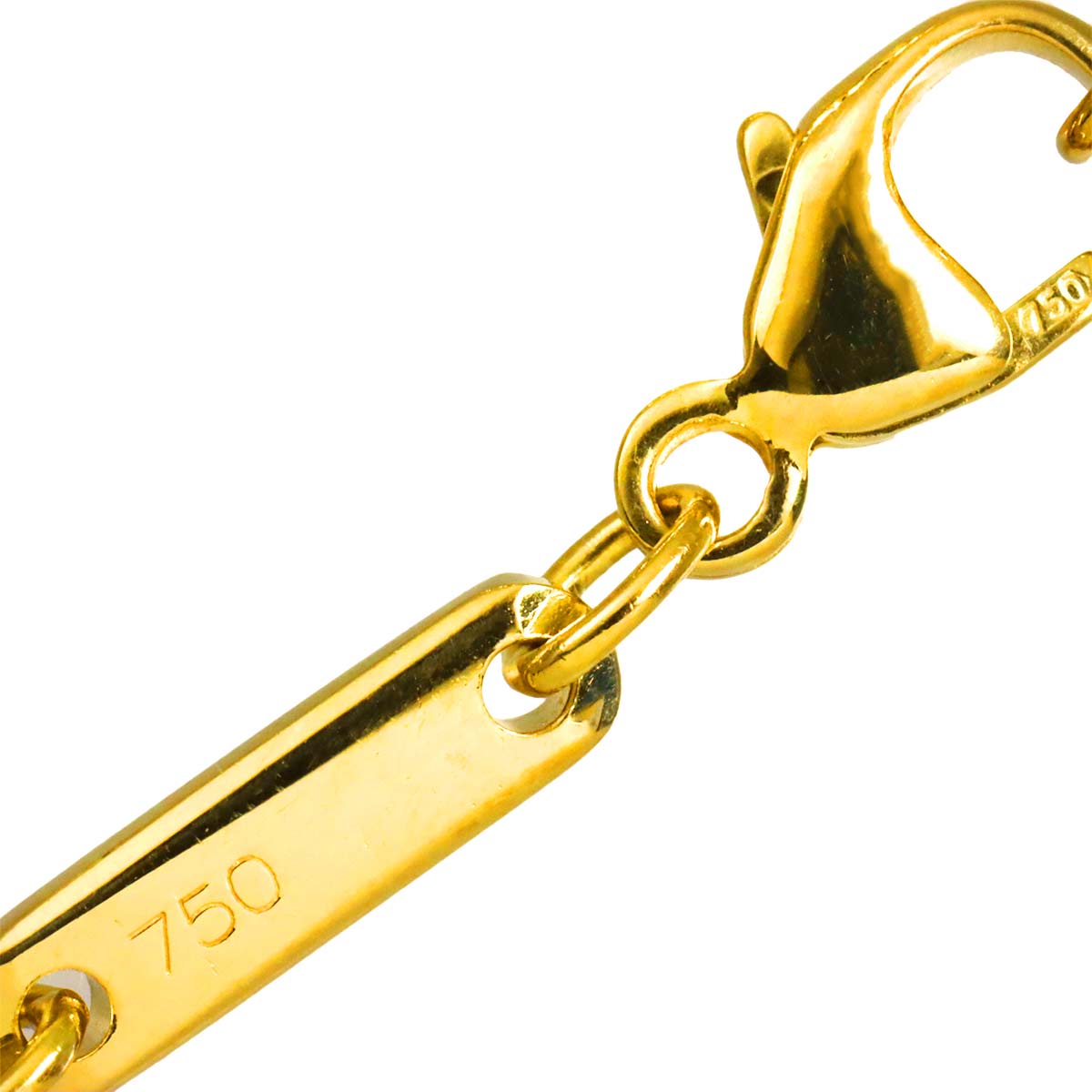 Happy Diamond Necklace 18K Yellow Gold 750