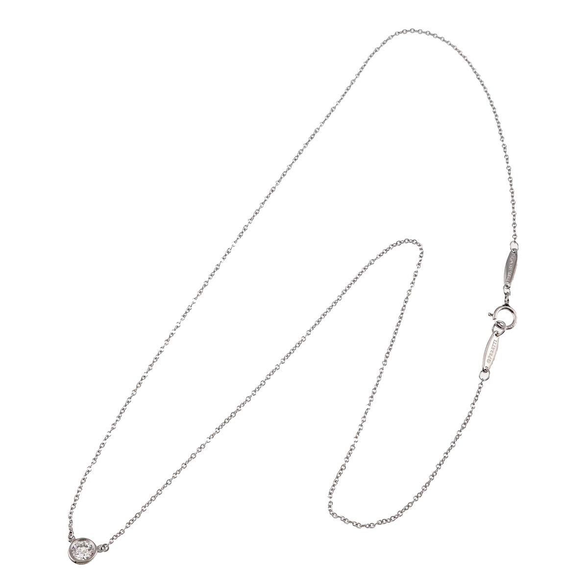 By The Yard Diamond Necklace Platinum