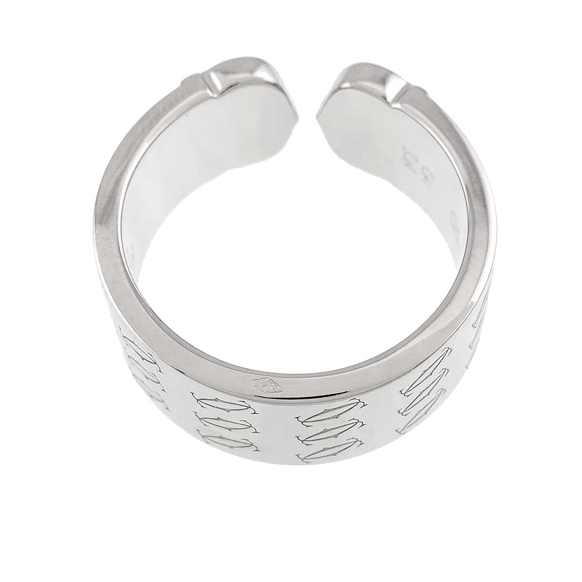 C2 Ring 18K White Gold 750 size53 6-6.25(US)