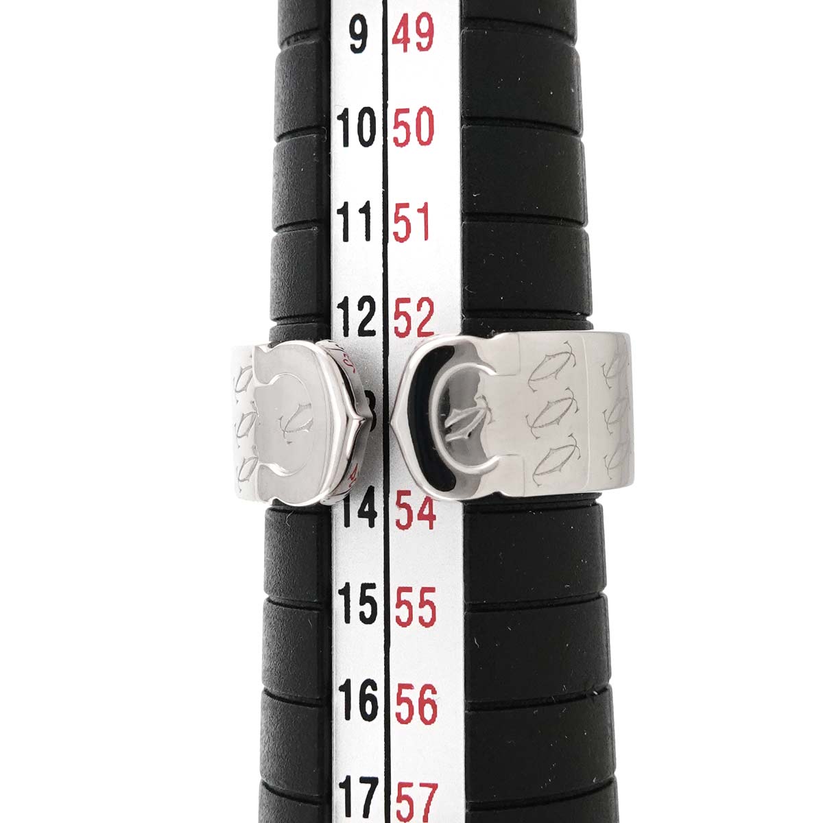 C2 Ring 18K White Gold 750 size53 6-6.25(US)