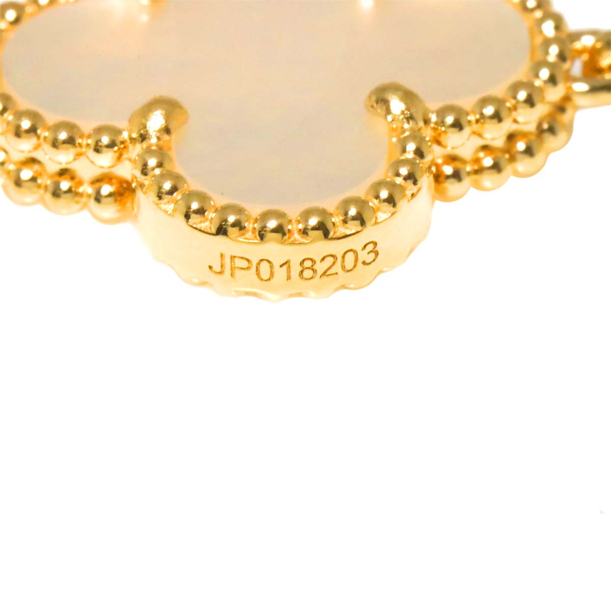 Vintage Alhambra 5P MOP Bracelet 18K YG 750