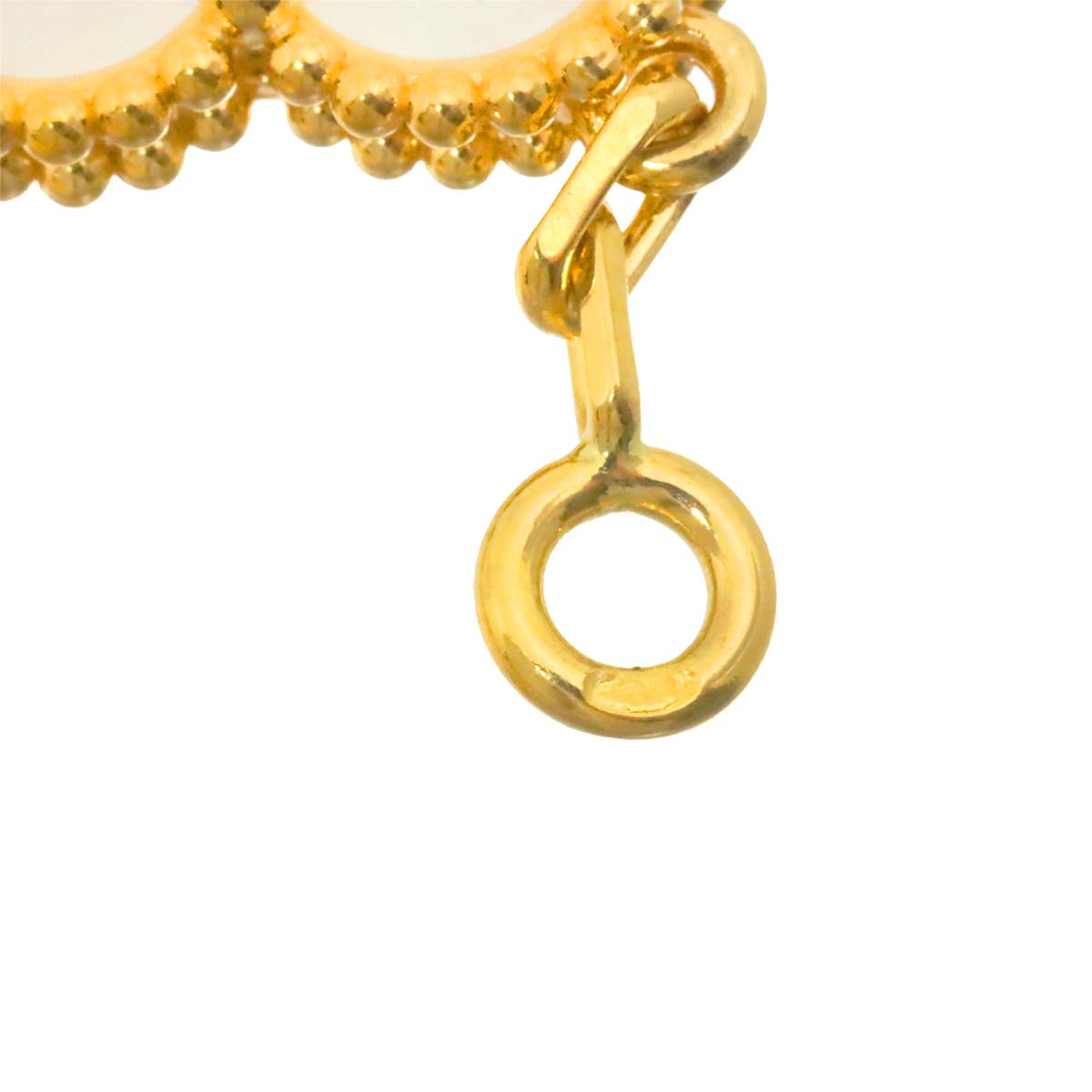 Vintage Alhambra 5P MOP Bracelet 18K YG 750