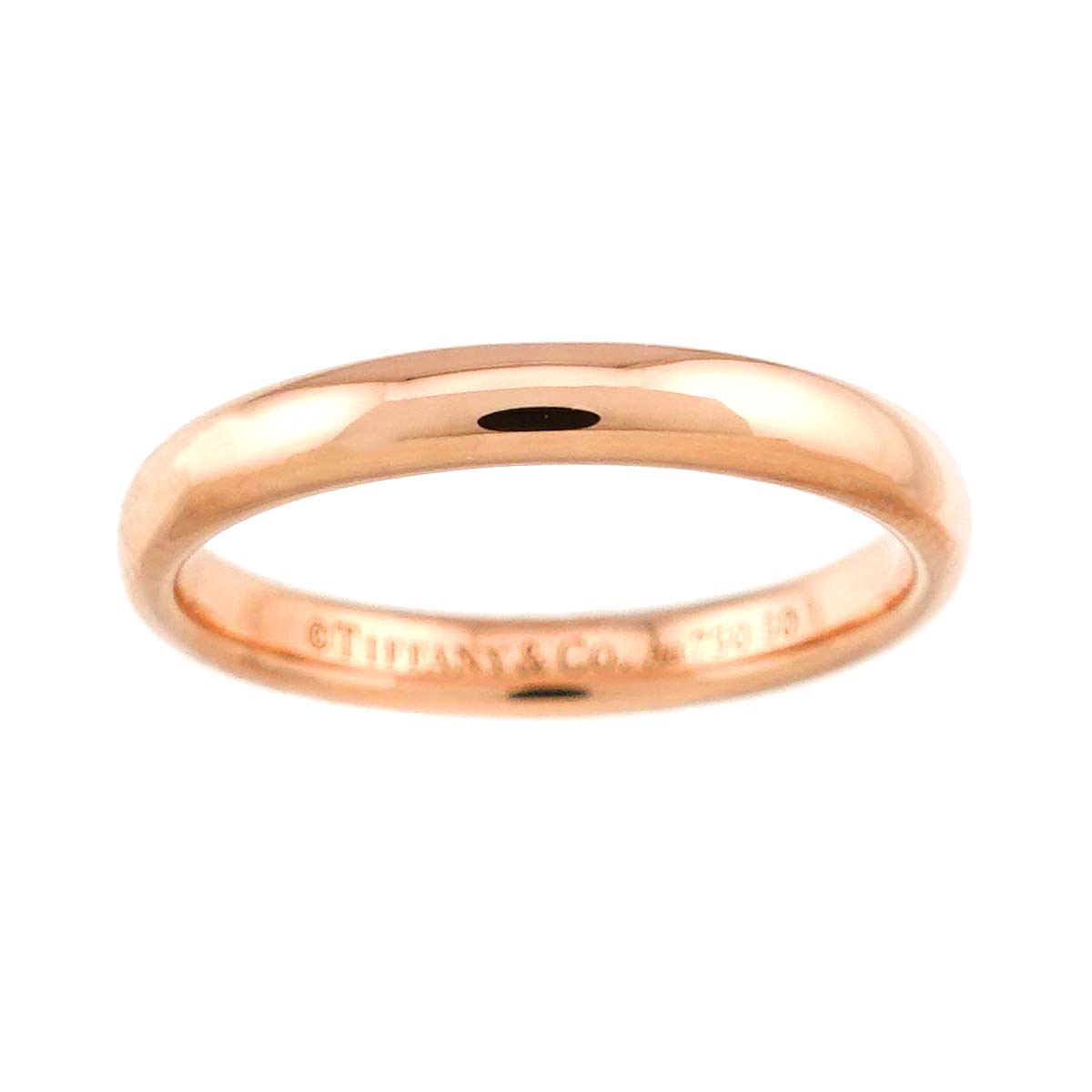 Forever Ring 18K Pink Gold 750 size3.75-4(US)