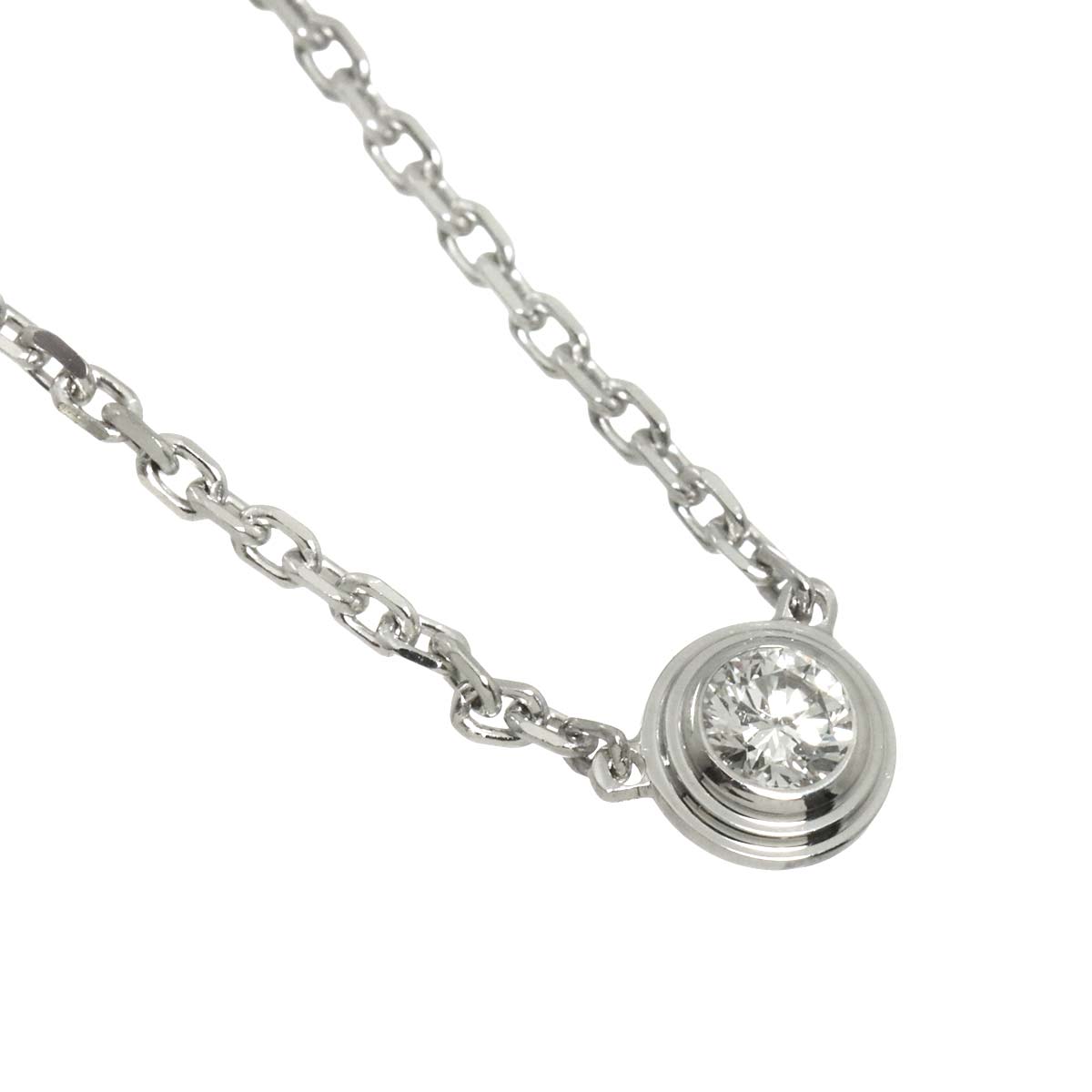d Amour XS Necklace Diamond Necklace 18K WG 750