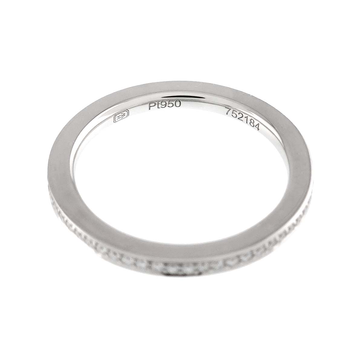Diamond Ring Pt Platinum size3.75-4(US)
