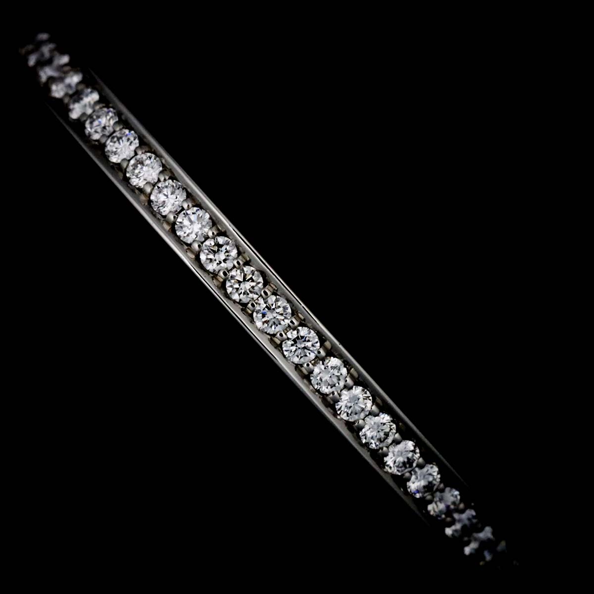 Diamond Ring Pt Platinum size3.75-4(US)