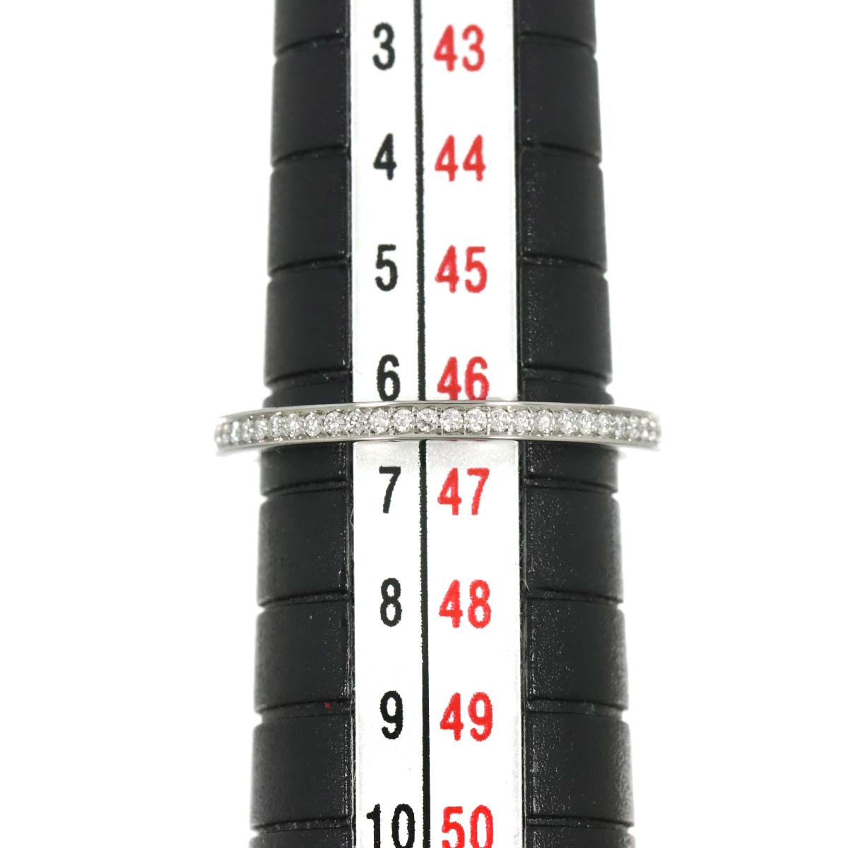 Diamond Ring Pt Platinum size3.75-4(US)