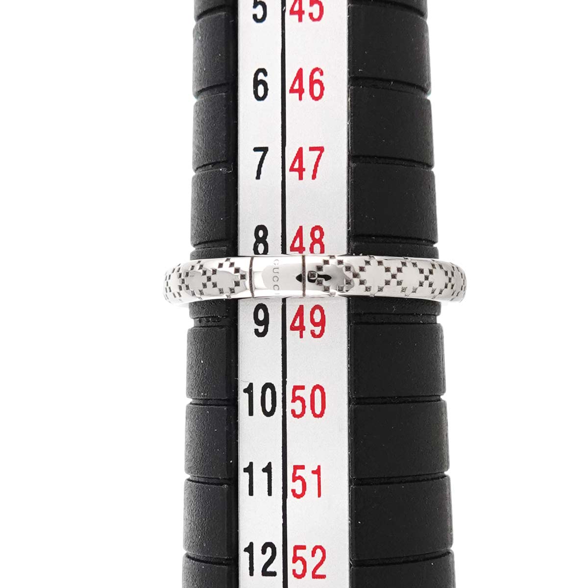 Diamantissima Ring 18K WG White Gold 750 Size9 4.5-4.75(US)