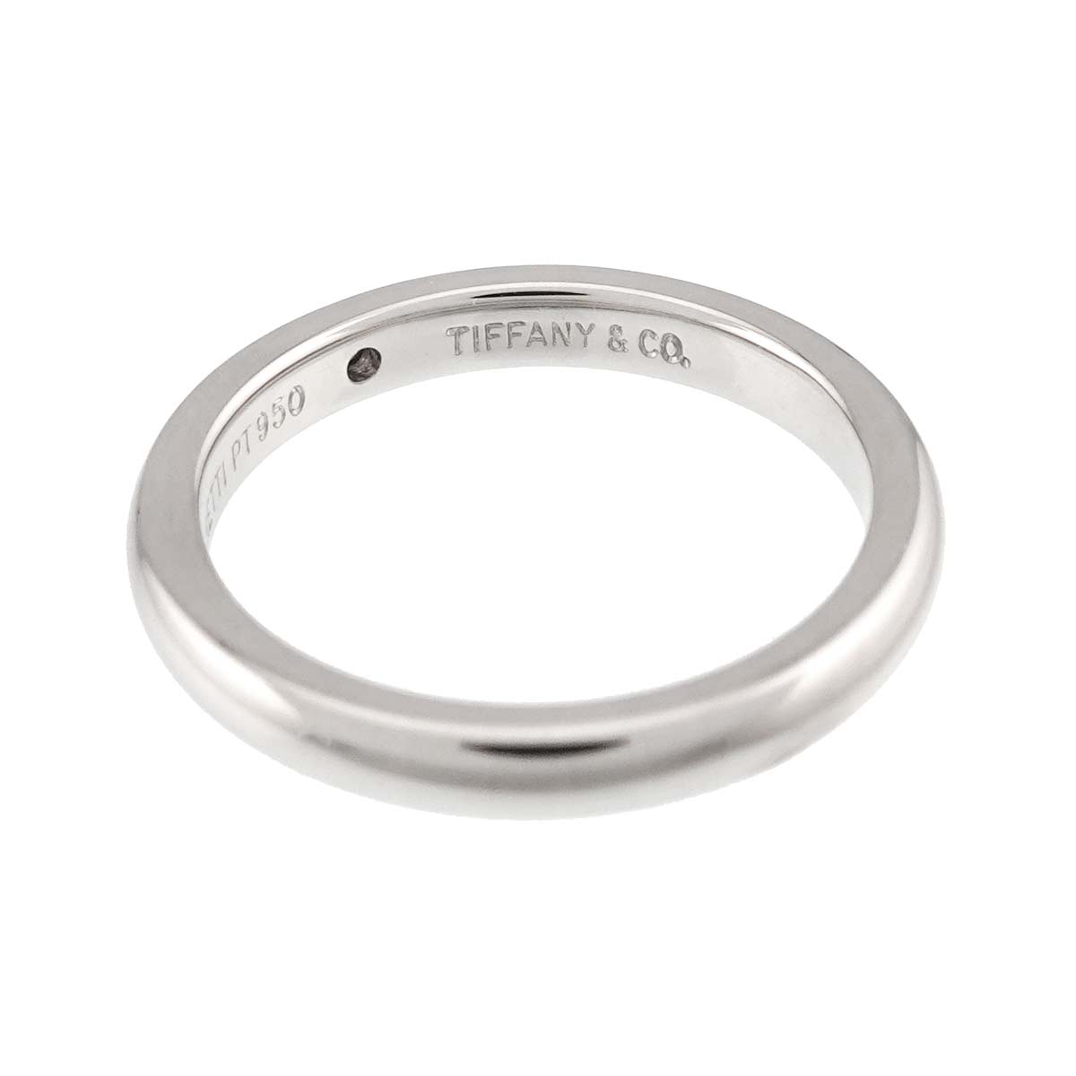Stacking Band Ring Diamond 1P Platinum Size4.75-5(US)