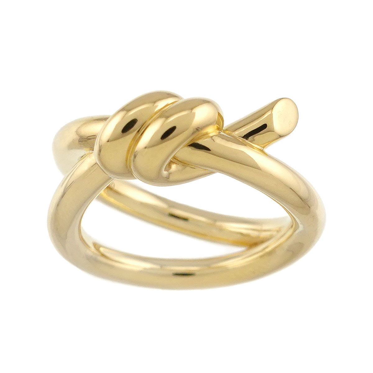 Knot Ring 18K Yellow Gold 750 size5-5.25(US)