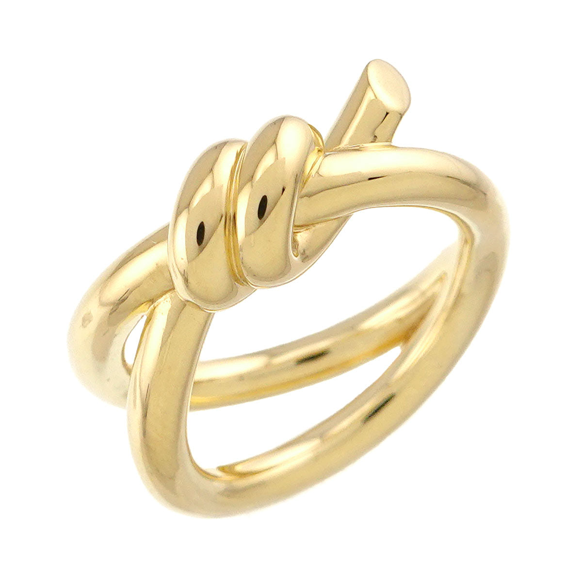 Knot Ring 18K Yellow Gold 750 size5-5.25(US)