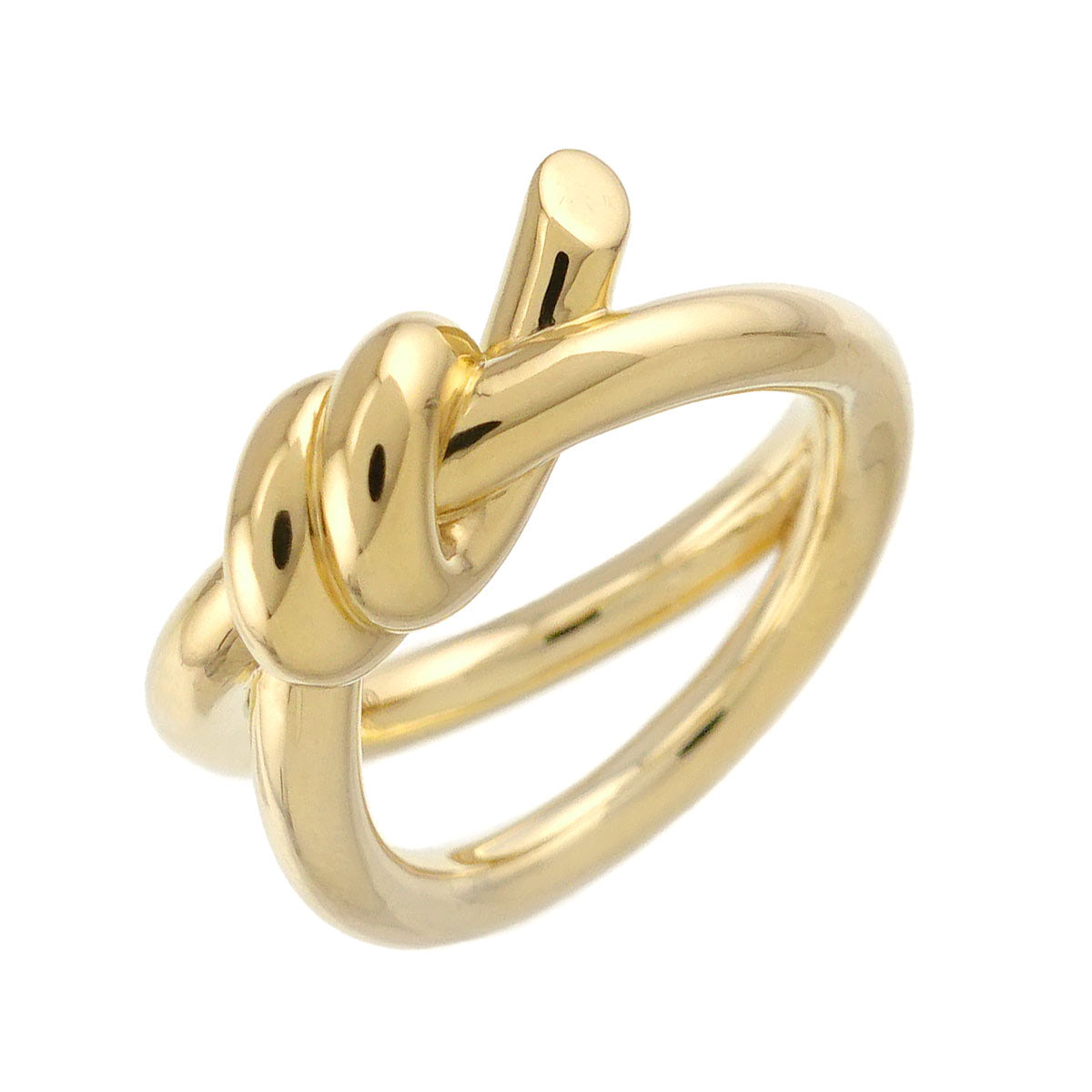 Knot Ring 18K Yellow Gold 750 size5-5.25(US)