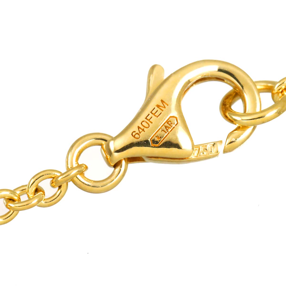 Baby Love Necklace 18K YG Yellow Gold 750