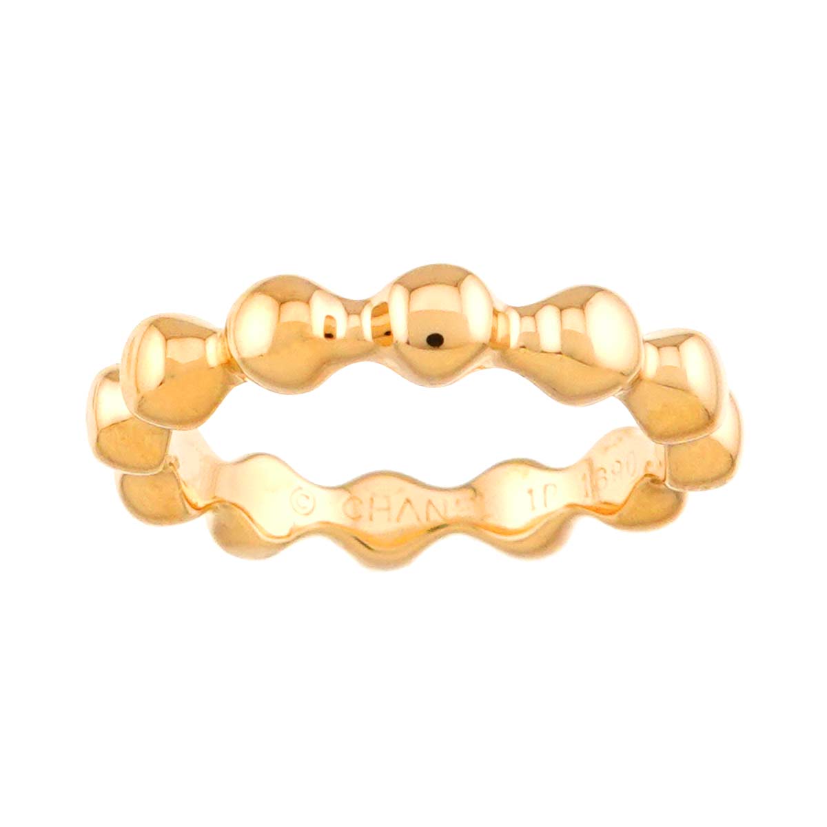 Ring 18K Yellow Gold 750 Size5.5-5.75(US)
