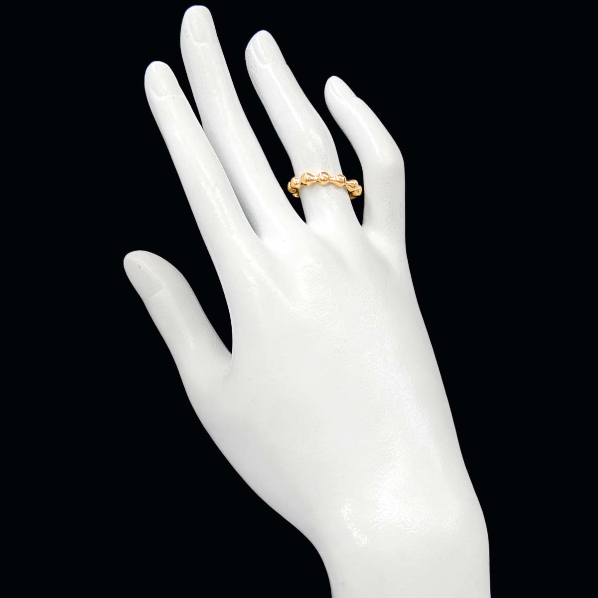 Ring 18K Yellow Gold 750 Size5.5-5.75(US)