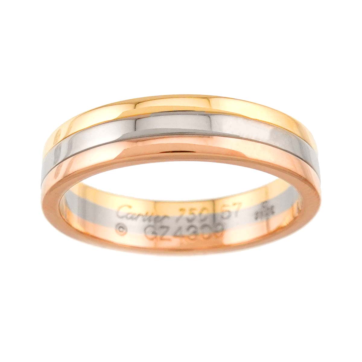 Vendome Ring 18K YG WG PG 750 size57 7.5-7.75(US)