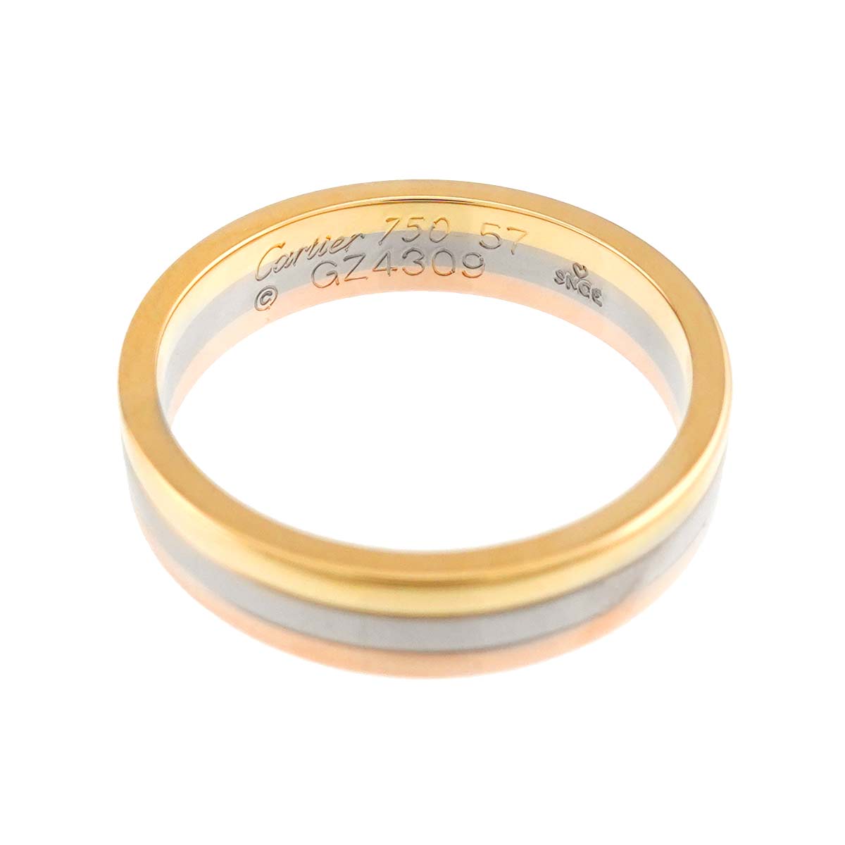Vendome Ring 18K YG WG PG 750 size57 7.5-7.75(US)