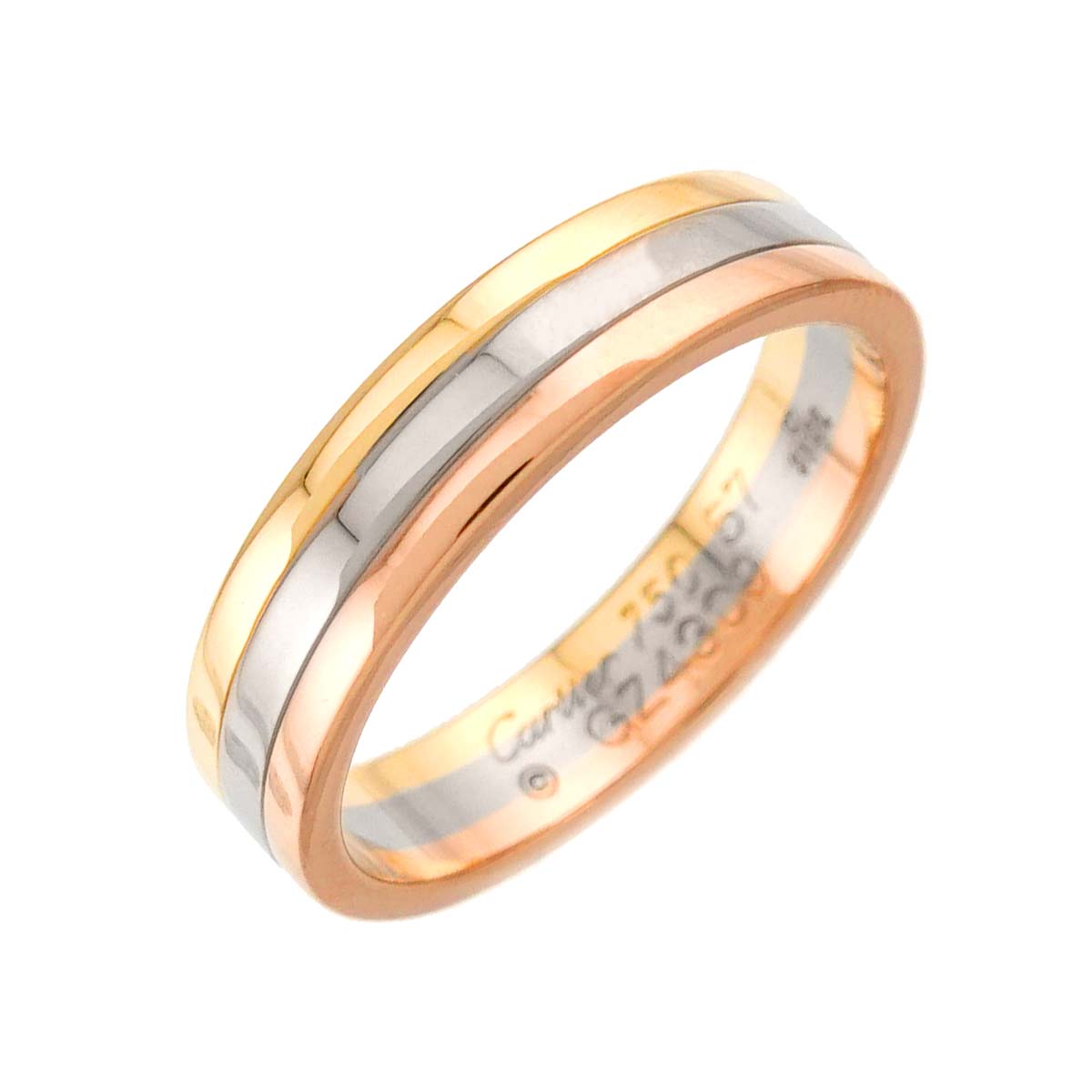 Vendome Ring 18K YG WG PG 750 size57 7.5-7.75(US)
