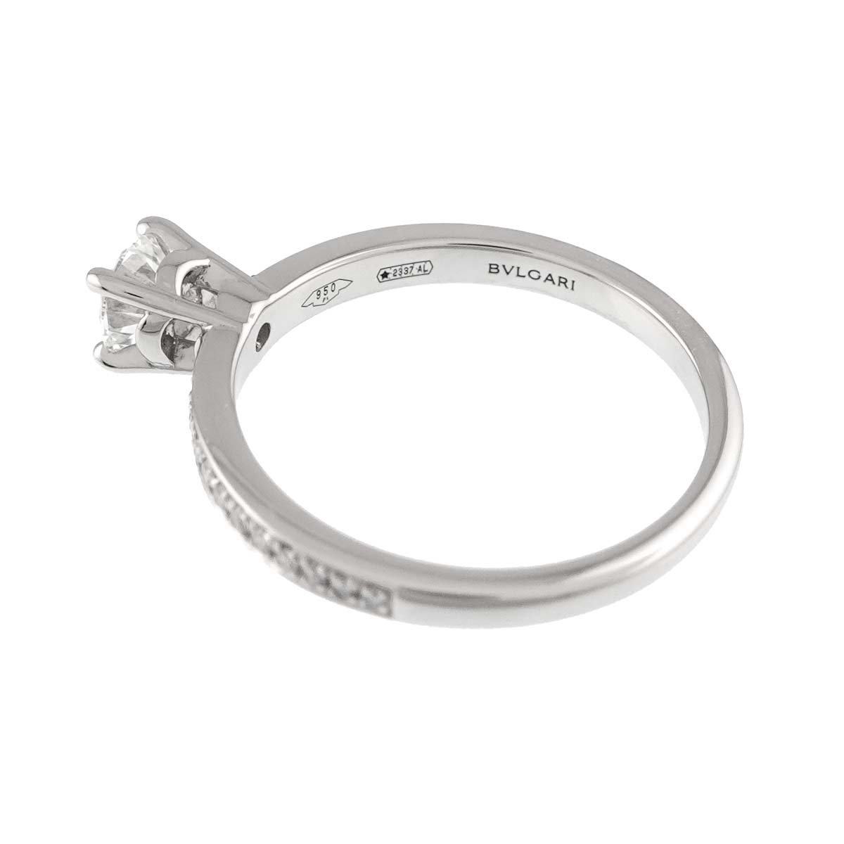 Diamond 0.31ct G/VS1/3EX Ring Pt Platinum Size4.5(US)