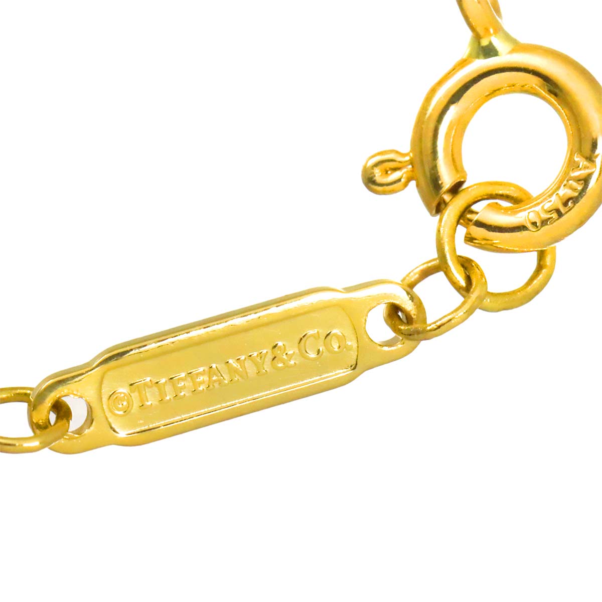 Hardware Double Link Large Necklace 18K Yellow Gold 750