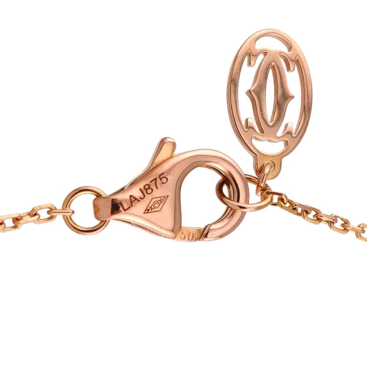 d Amour Diamond Necklace XS 18K Pink Gold 750
