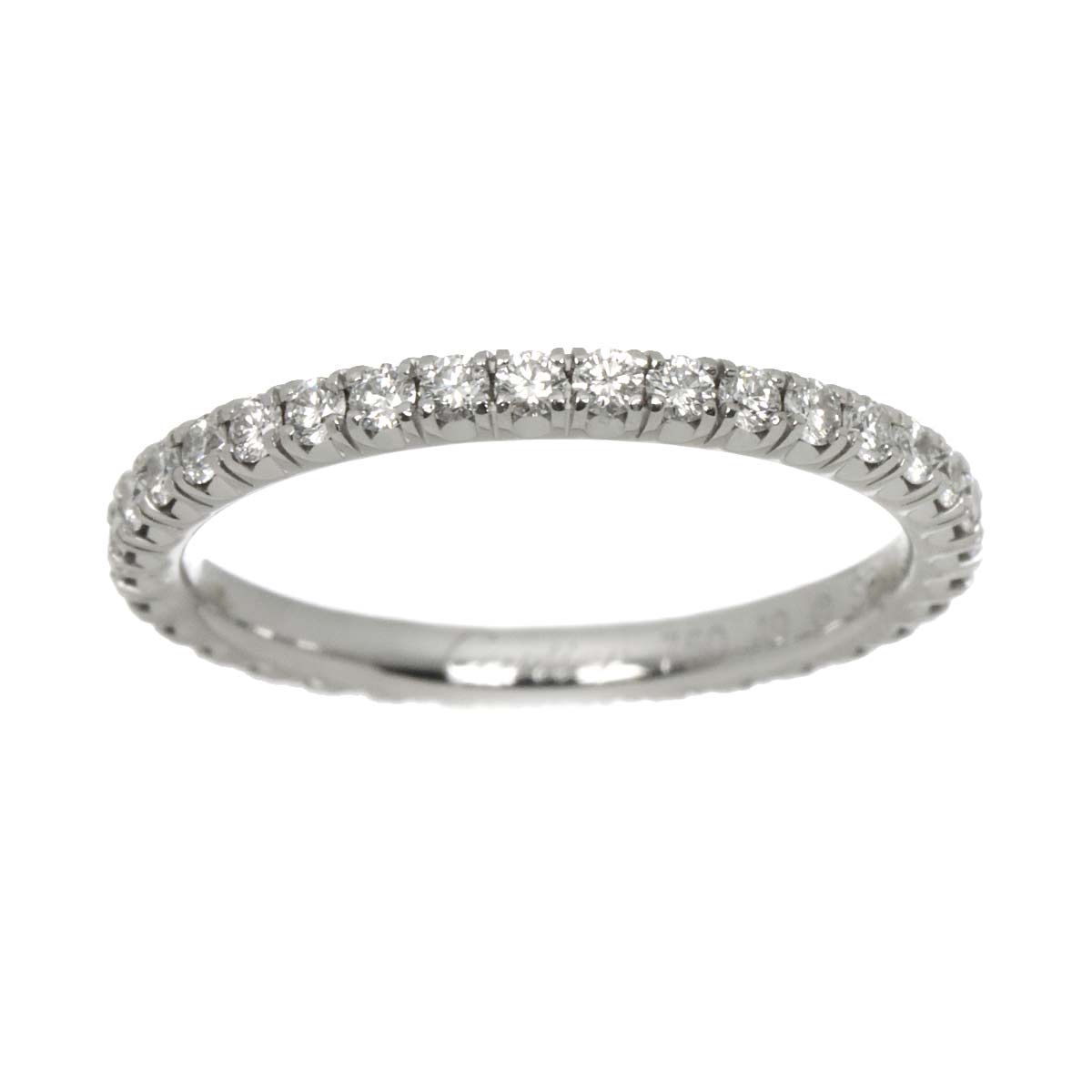 ETINCELLE Full Diamond Ring 18K WG 750 size49 4.75-5(US)