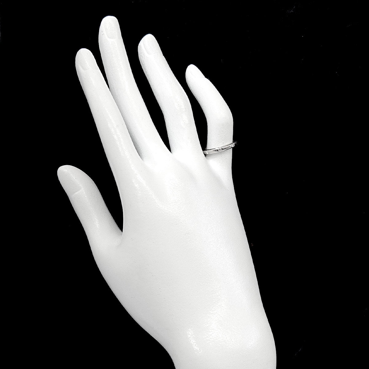 Fedi Diamond 3P Ring Platinum Size4.5(US)