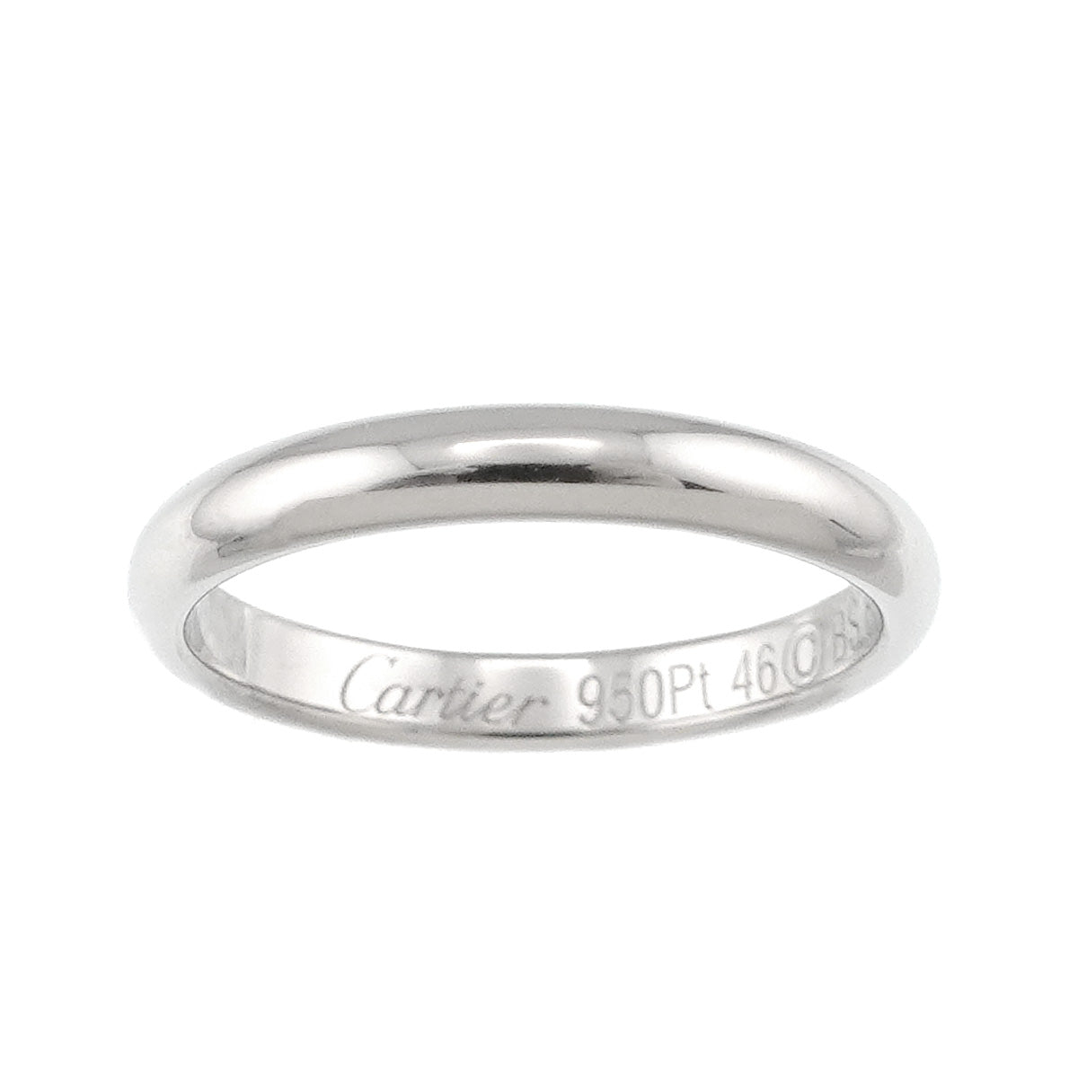 Classic Ring Platinum Size46 3.75(US)