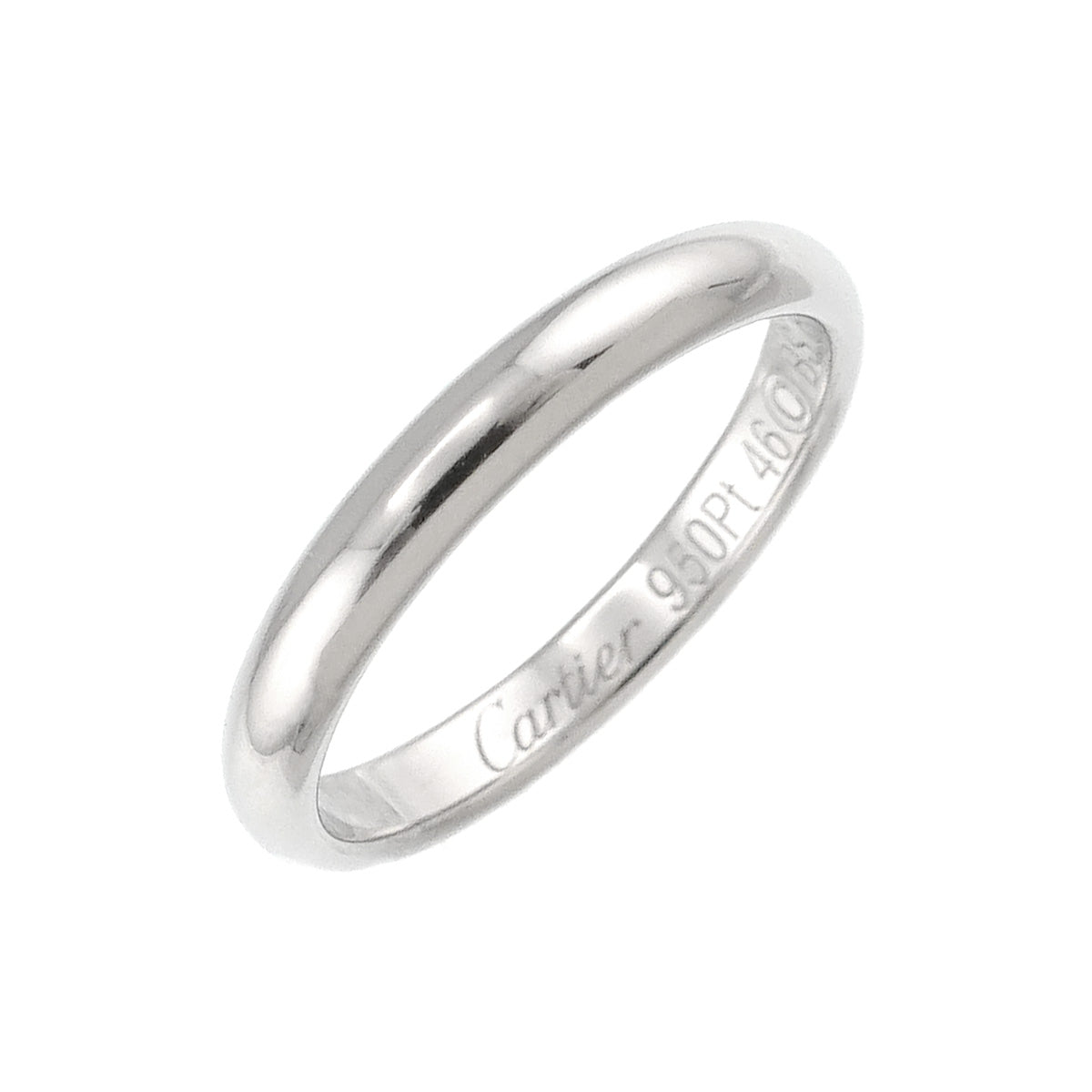 Classic Ring Platinum Size46 3.75(US)