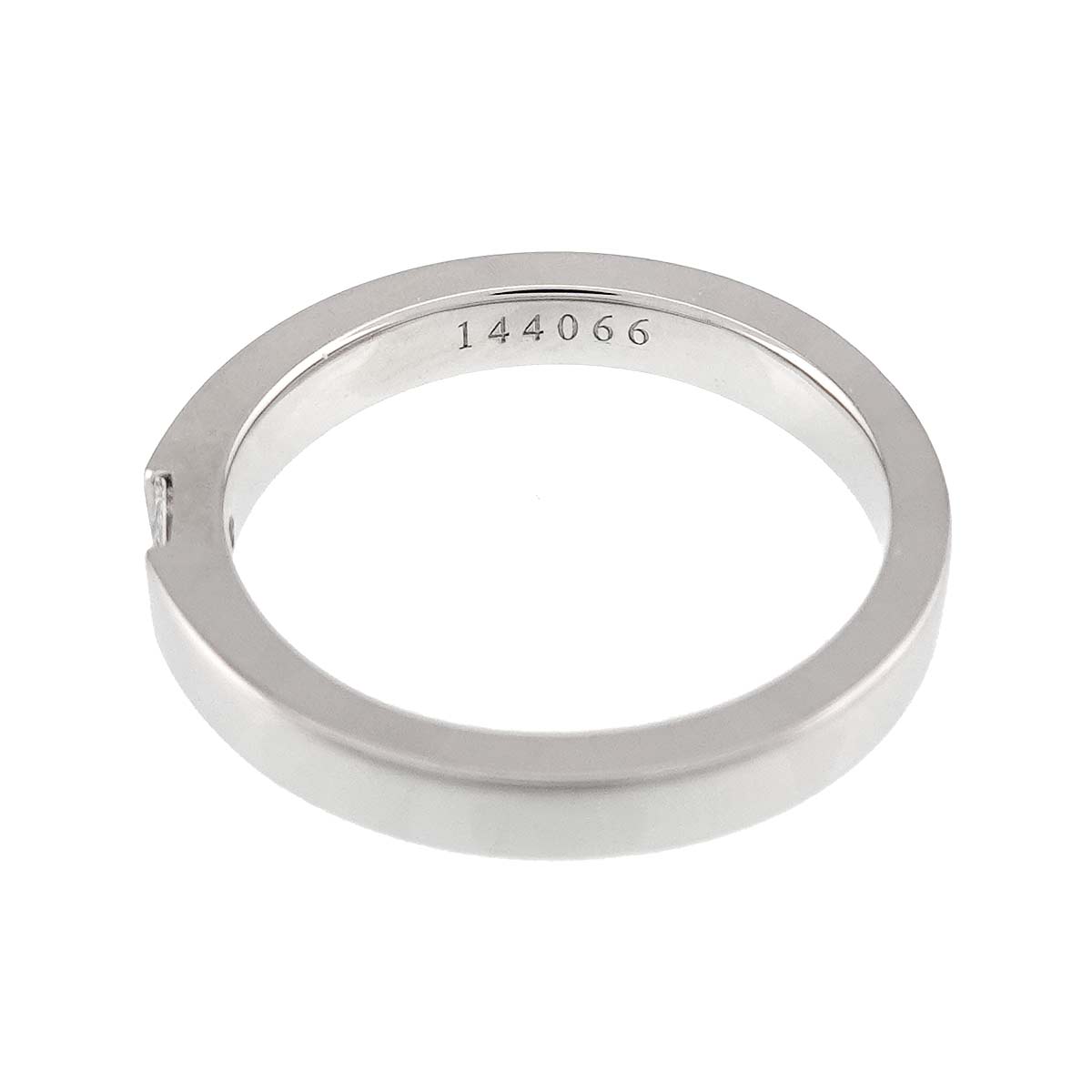 Traffic Diamond Ring Pt Platinum size4(US)