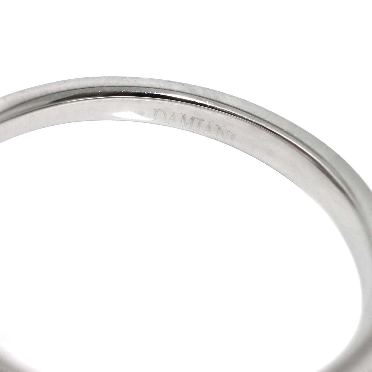 MARGHERITA Diamond Ring 18K White Gold 750 size6.25-6.5(US)
