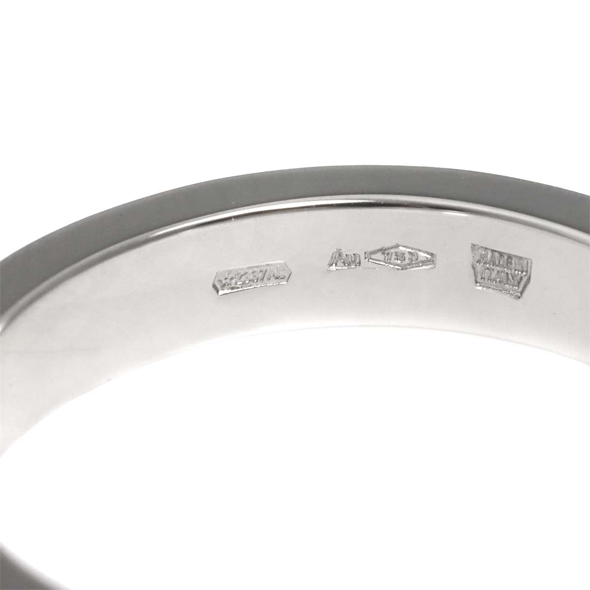 B-ZERO1 Diamond 1P Ring 18K WG 750 size8.25-8.75(US)