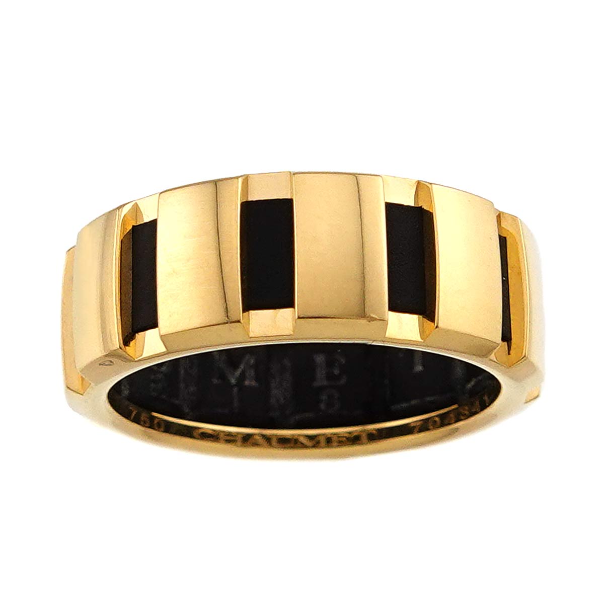 Class one SM Ring 18K YG Rubber Size50 5-5.25(US)
