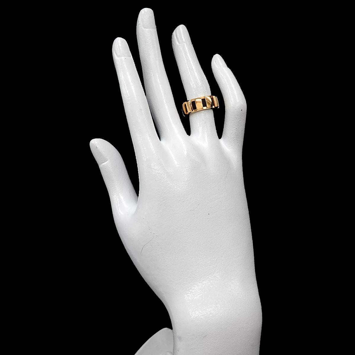 Class one SM Ring 18K YG Rubber Size50 5-5.25(US)