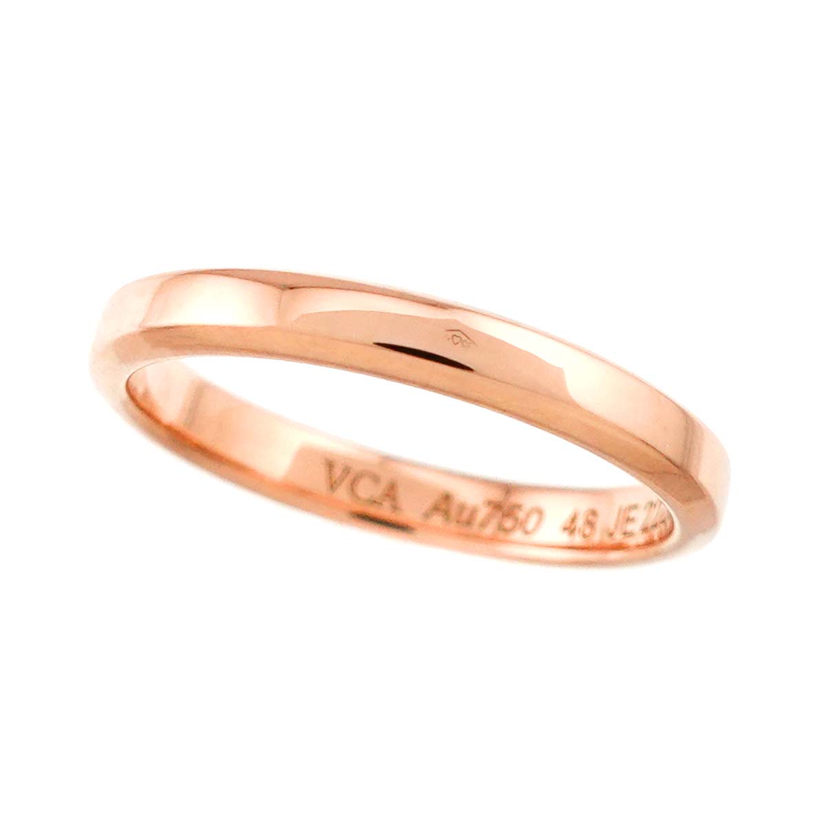 Ring 18K Pink Gold 750 size48 4-4.5(US)